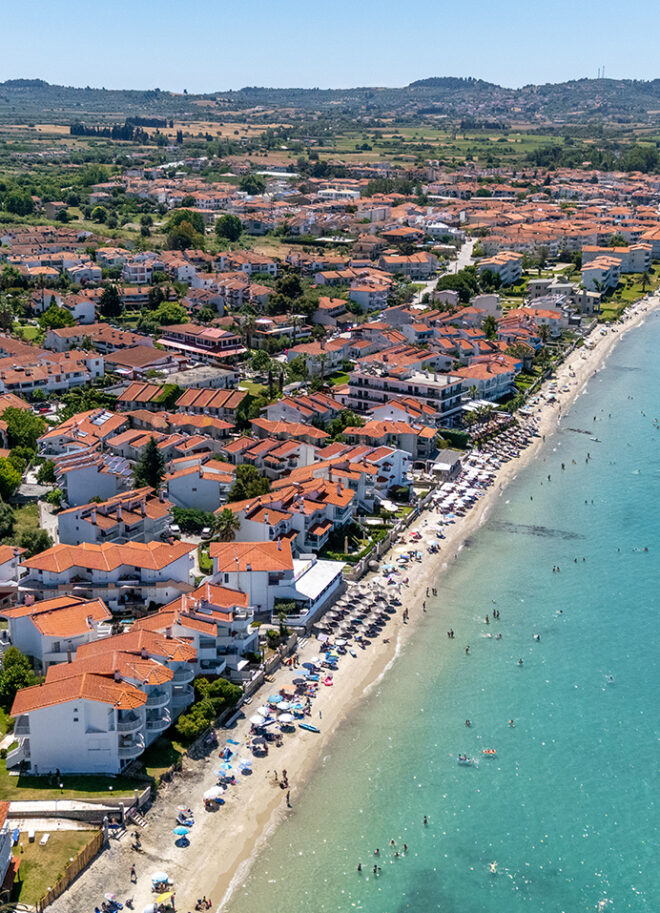 Fourka beach (Skala Fourkas) Halkidiki