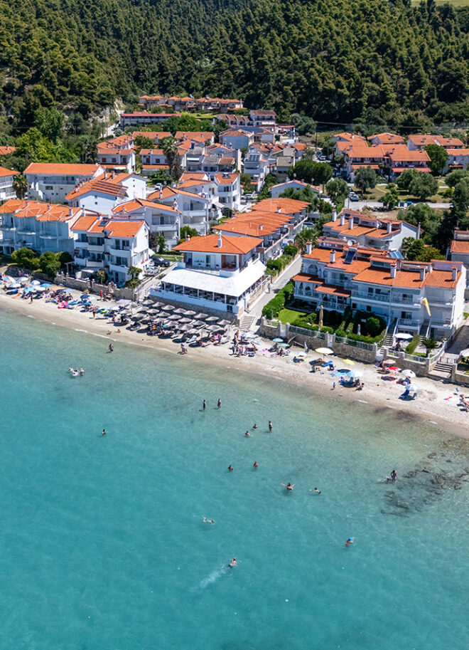 Fourka beach (Skala Fourkas) Halkidiki