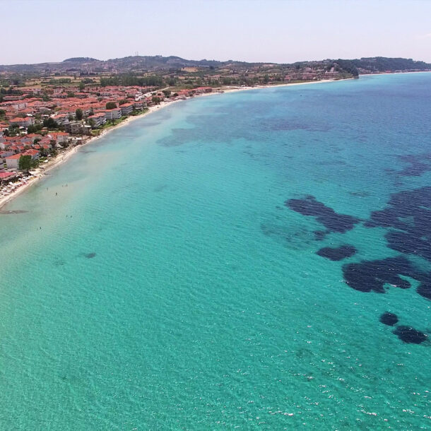 Fourka beach (Skala Fourkas) Halkidiki