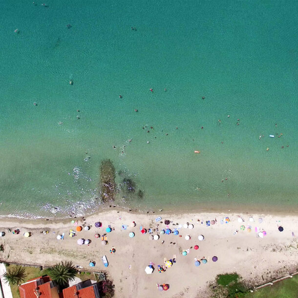 Fourka beach (Skala Fourkas) Halkidiki
